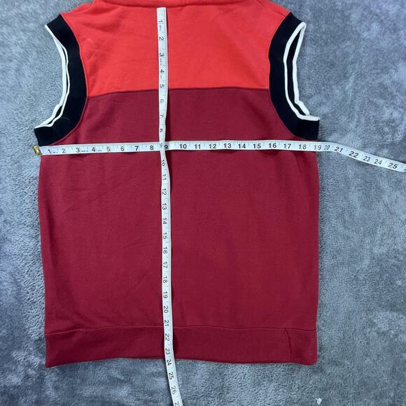 Nike Sportswear Sleeveless Hoodie Red Black White XS Pullover 2017 Style - Picture 9 of 10